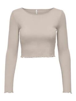 ONLY ONLDAISE L/S SHORT TOP JRS