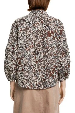 ESPRIT Gemusterte Chiffonbluse -Damenbekleidungs Geschäft 10cd2673d22ca6f662c8b13d51fdabadc7634b9c 7200882074 E213 03