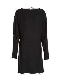 Shine Viscose Dolman Shift Dress