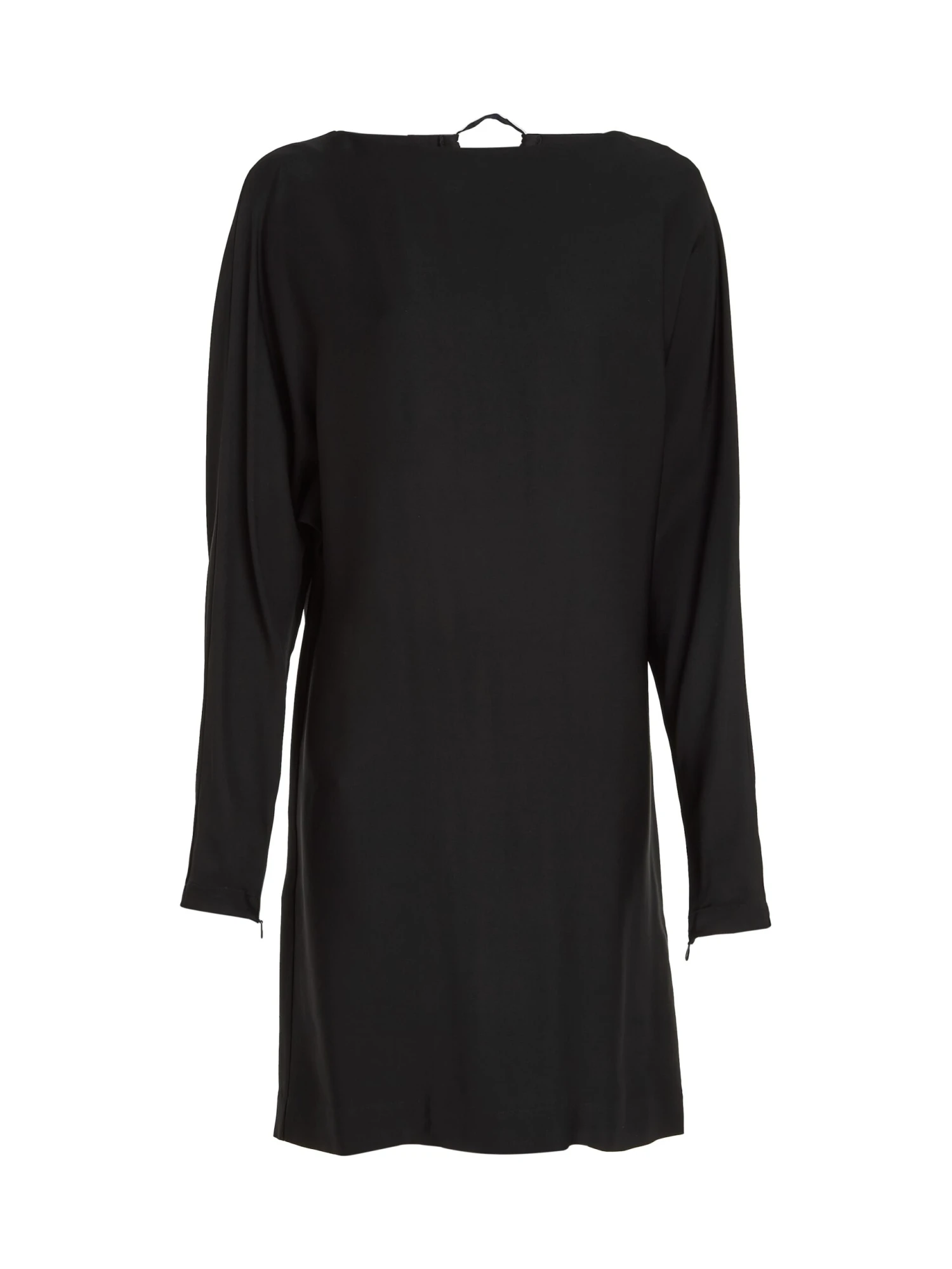 Shine Viscose Dolman Shift Dress 3 Shine Viscose Dolman Shift Dress
