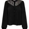 ONLY ONLMETTE LS MIX LACE BUTTON TOP WVN -Damenbekleidungs Geschäft 225d44f81057093309d4cd6c4af6b4035f569424 7200884280 177911 01