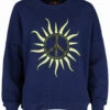 Sweater "Sun Peace Roundneck" -Damenbekleidungs Geschäft 246e06b5335140020ec3c88d7e2d054c383541a7 7200890272 BLUENEONYELLOW 01