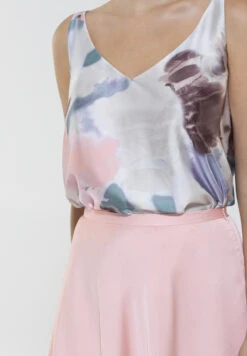 SWING Rock Aus Nachhaltigem Satinchiffon -Damenbekleidungs Geschäft 256613684c7e3ad69546d5f0c3277267a9b782b3 7200790650 793 05