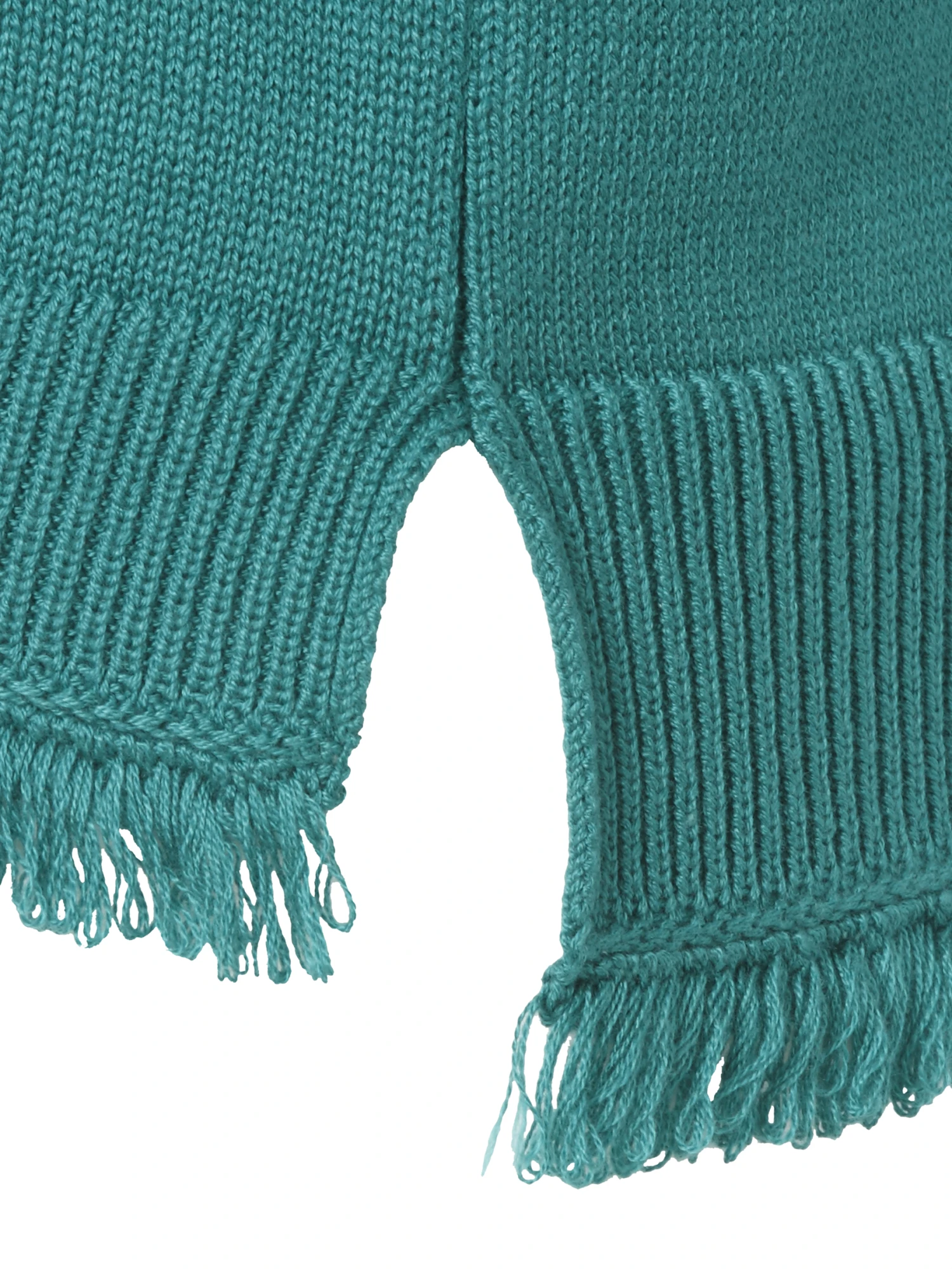 Pullover Rundhals 1/1 Arm Fransen 5 Pullover Rundhals 1/1 Arm Fransen – Bild 3