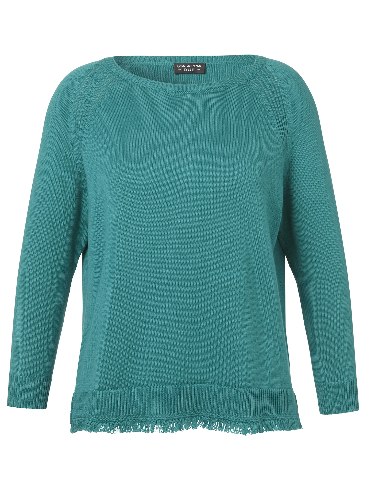 Pullover Rundhals 1/1 Arm Fransen 3 Pullover Rundhals 1/1 Arm Fransen