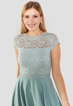 SWING Cocktailkleid Mit Elastischem Spitzentop -Damenbekleidungs Geschäft 377d945aabb81267e408bd2e979a401c87781a29 7200734070 580 04