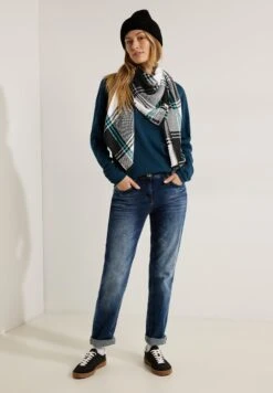 Cecil Karomuster Tuch -Damenbekleidungs Geschäft 39869b25a7990246952215224d534185dcdb2e0e 7200911089 30001 04