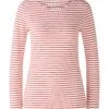 Oui SUMIKO Langarmshirt Elastische Cotton-Modalmischung