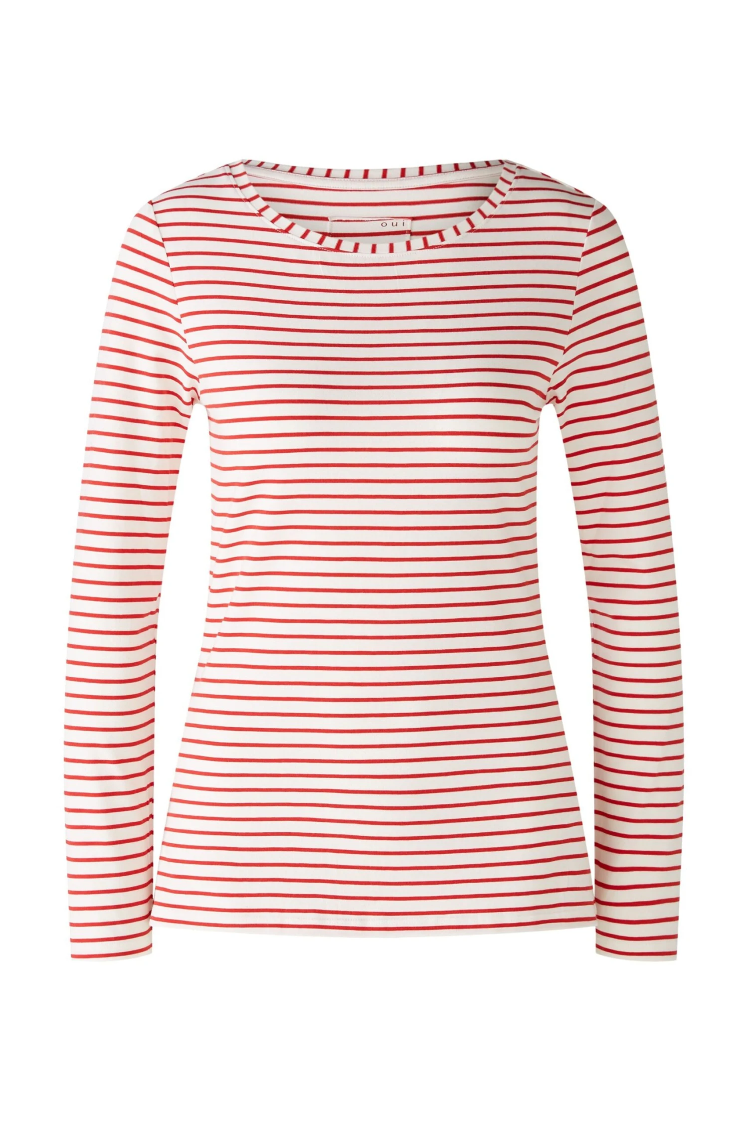 Oui SUMIKO Langarmshirt Elastische Cotton-Modalmischung 3 Oui SUMIKO Langarmshirt Elastische Cotton-Modalmischung