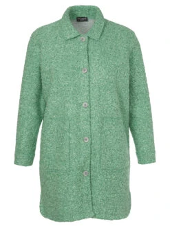 Jacke Kragen 1/1 Arm Knöpfe Taschen