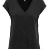 ONLY ONLFREE S/S MODAL V-NECK TOP JRS NO