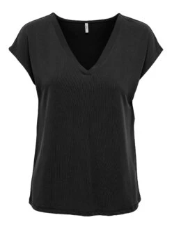 ONLY ONLFREE S/S MODAL V-NECK TOP JRS NO