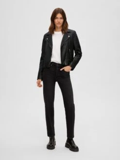 SLFKATIE LEATHER JACKET B NOOS -Damenbekleidungs Geschäft 48f123cb1e49a44d2aad55a712e5b31b6d939e6a 7200868713 179099 06