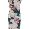 SWING Cocktailkleid Aus Bedrucktem Scuba Und Drapierung -Damenbekleidungs Geschäft 4f3ac516de0f89ade0fd0f22da97e6b8afce2657 7200733813 5301 01