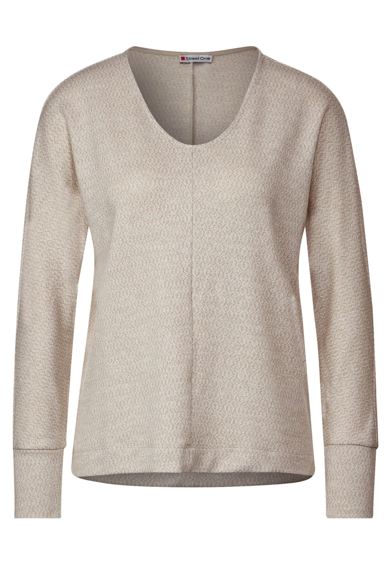 Zweifarbiges Langarmshirt 3 Zweifarbiges Langarmshirt