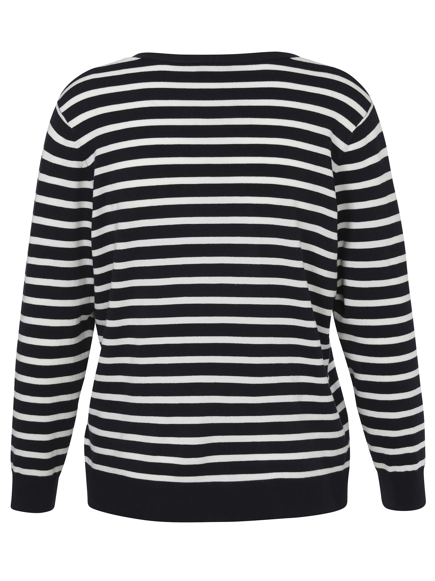 Pullover V-Ausschnitt 1/1 Arm Ringel 4 Pullover V-Ausschnitt 1/1 Arm Ringel – Bild 2