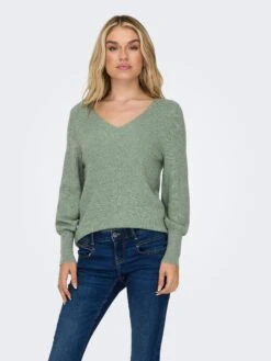 ONLY ONLATIA L/S V-NECK CUFF KNT NOOS -Damenbekleidungs Geschäft 6ba2459905d61ee266aedfd43bc8e3423b708647 7200901018 190702001 03