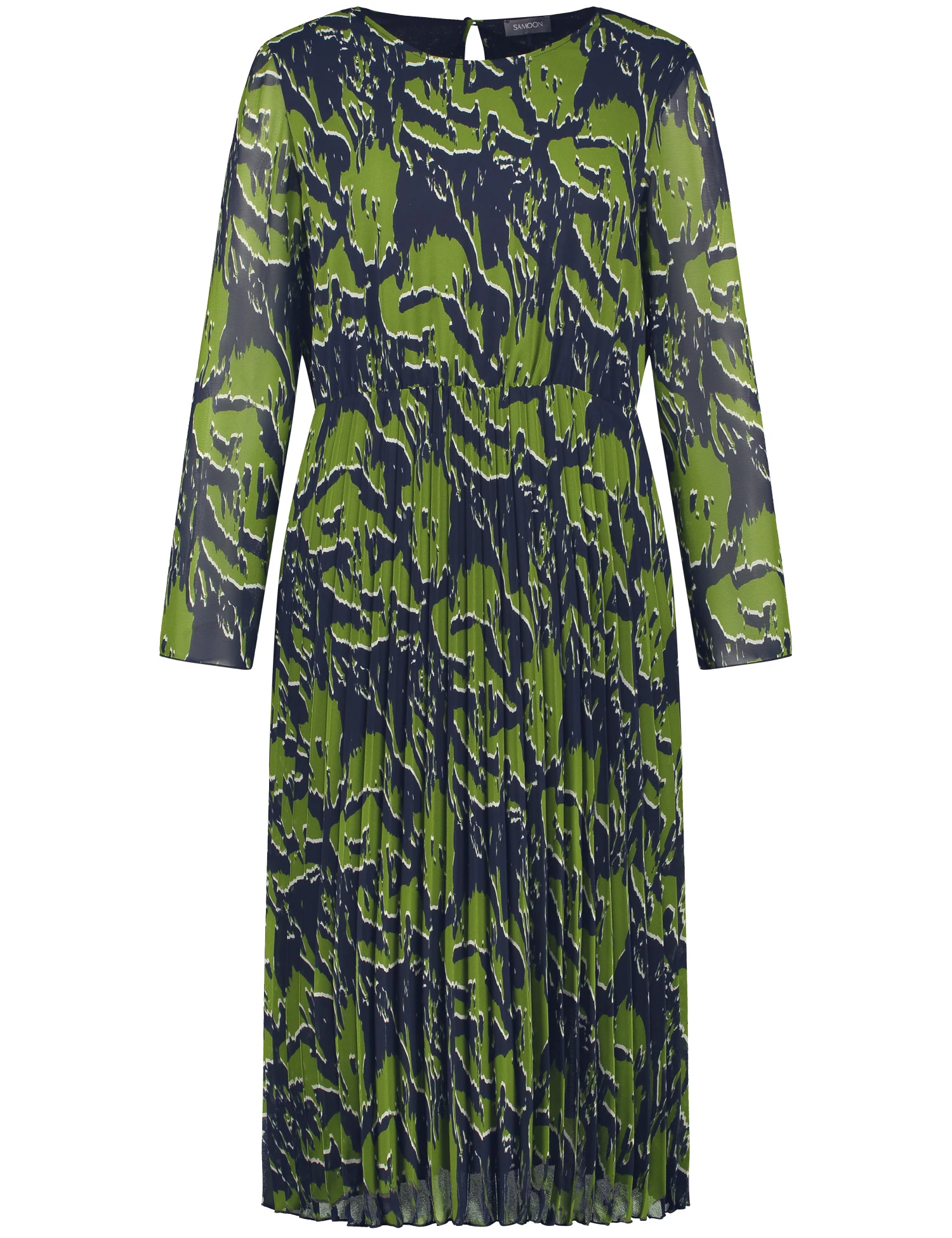 Midikleid Mit Plissiertem Rockteil 3 Midikleid Mit Plissiertem Rockteil