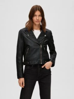 SLFKATIE LEATHER JACKET B NOOS -Damenbekleidungs Geschäft 7cdc5936bfd289afb562a9277dad6019d79cea6c 7200868713 179099 03