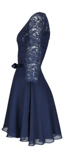 SWING Kleid - Spitze Mit Paillette/Chiffo -Damenbekleidungs Geschäft 8916aede9af0142b7519cd4e50f0dd1f212cba88 7200647764 300 03