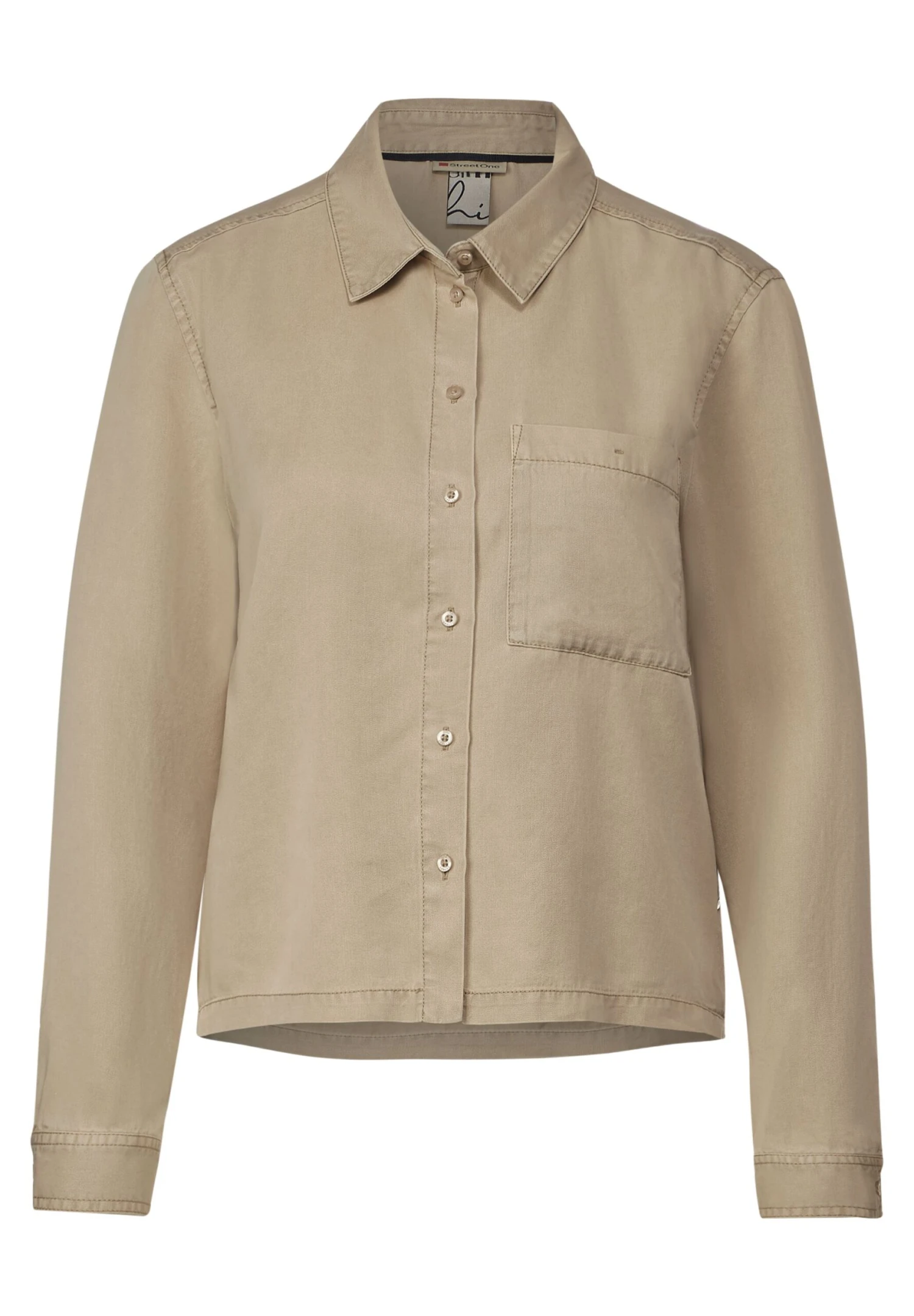 Hemdbluse In Washed Look 3 Hemdbluse In Washed Look