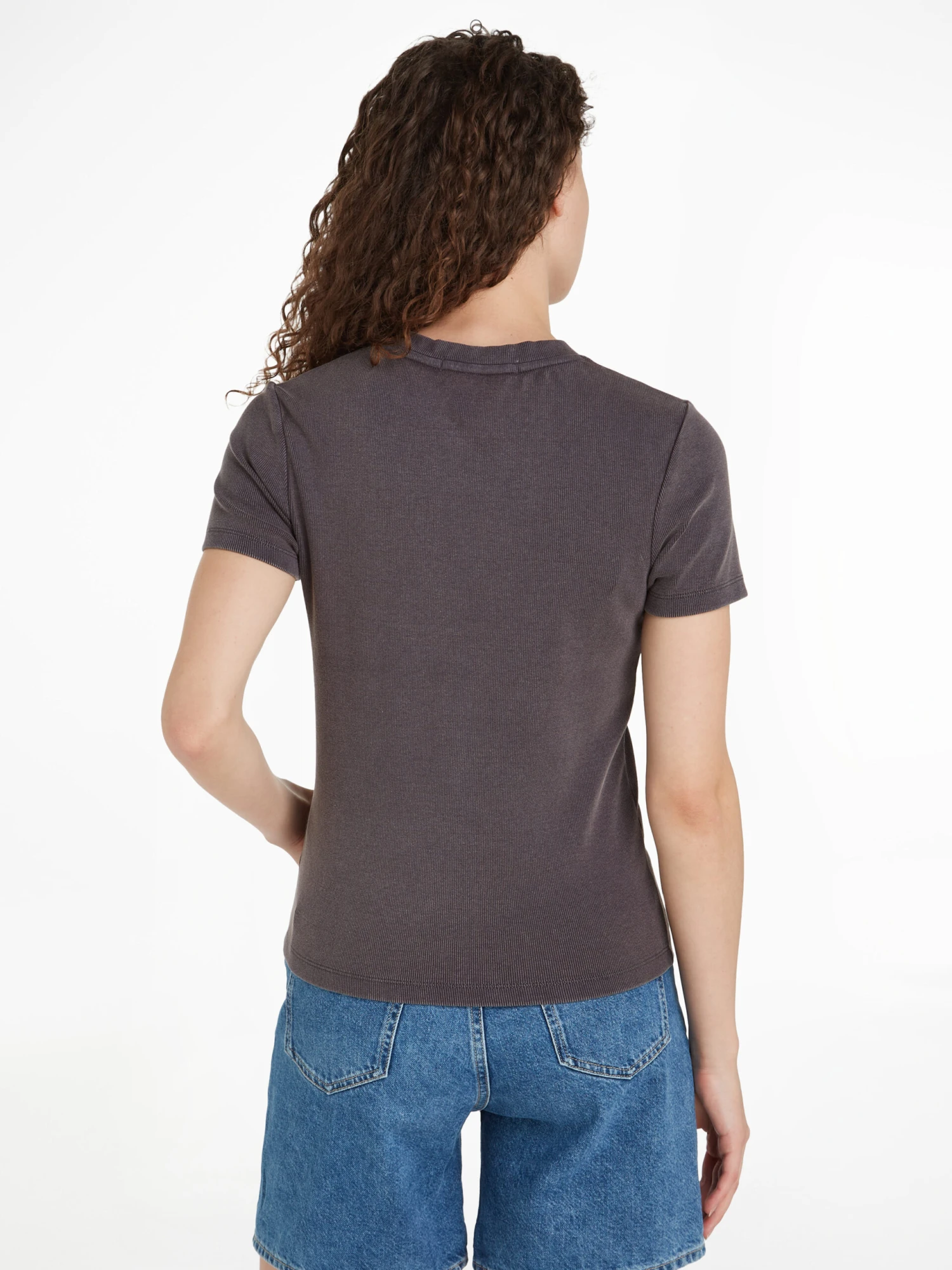 T-Shirt "Label Washed Rib" 4 T-Shirt "Label Washed Rib" – Bild 2