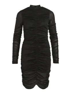 Vila VIDAFNI L/S GLITTER MESH DRESS