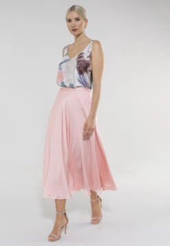 SWING Rock Aus Nachhaltigem Satinchiffon -Damenbekleidungs Geschäft b7559c9f02b2dc6cef103a175d67453a1f22a9fe 7200790650 793 04