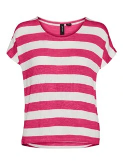VMWIDE STRIPE S/L TOP NOOS