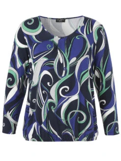 T-Shirt Rundhals 1/1 Arm Druck