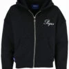 Cropped Handwritten Logo Zip Hoodie -Damenbekleidungs Geschäft bf7cd42e45918978a5b0f1224fd15d417b3e3836 7200905959 001 01