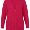 Jacke V-Ausschnitt 1/1 Arm Knöpfe