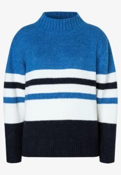 Blockstreifen-Pullover