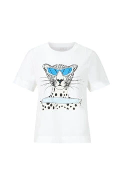 T-Shirt Leo Print Organic