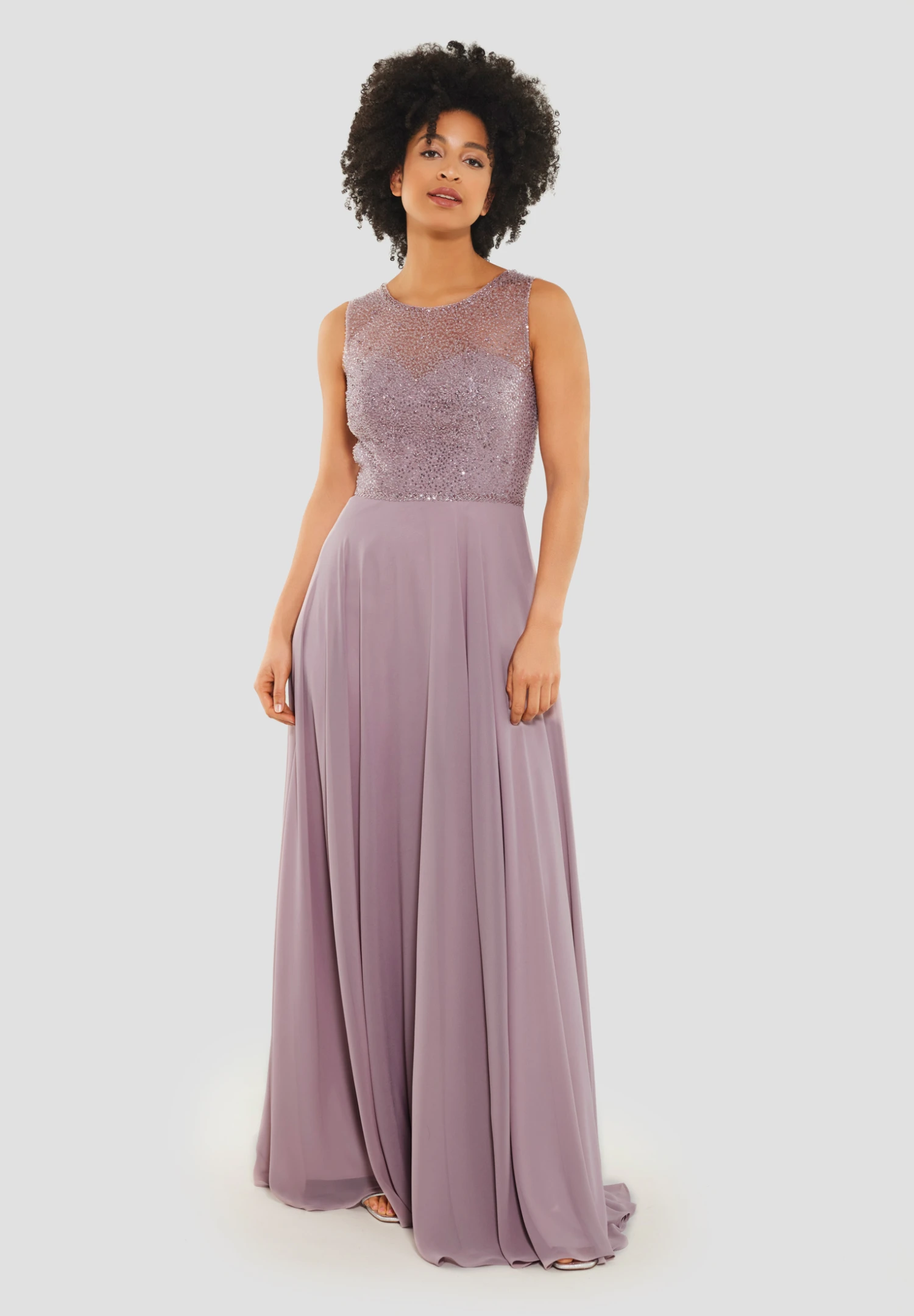 SWING Abendkleid Aus Materialmix 6 SWING Abendkleid Aus Materialmix – Bild 4