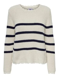 ONLY ONLBELLA LIFE LS STRIPE O-NECK CC