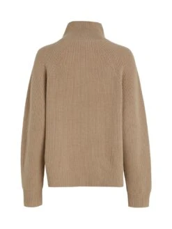 Recycled Wool Button Mock Neck -Damenbekleidungs Geschäft efe68718b9a7b0229003007005c73dab18a947fb 7200886310 PCE 03