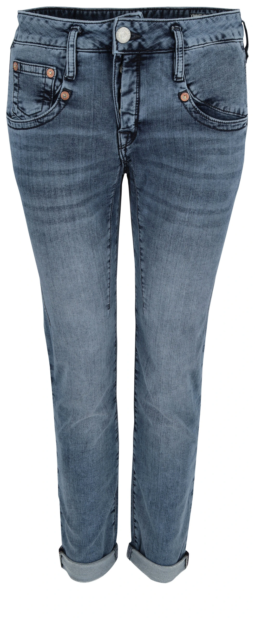 Herrlicher Cropped Jeans "Shyra" Aus Jogg Denim 3 Herrlicher Cropped Jeans "Shyra" Aus Jogg Denim